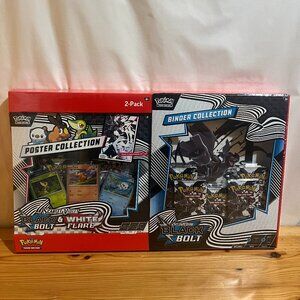 Pokémon Black Bolt Binder Collection and Poster Collection Sam's Club Brand New